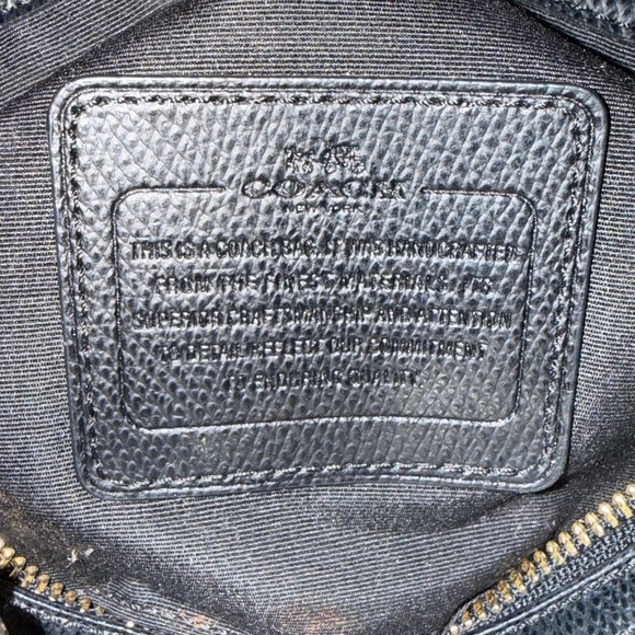 Coach F34614 Peyton Brown Signature Pleated Tote Satchel Handbag Purse - Picture 12 of 12